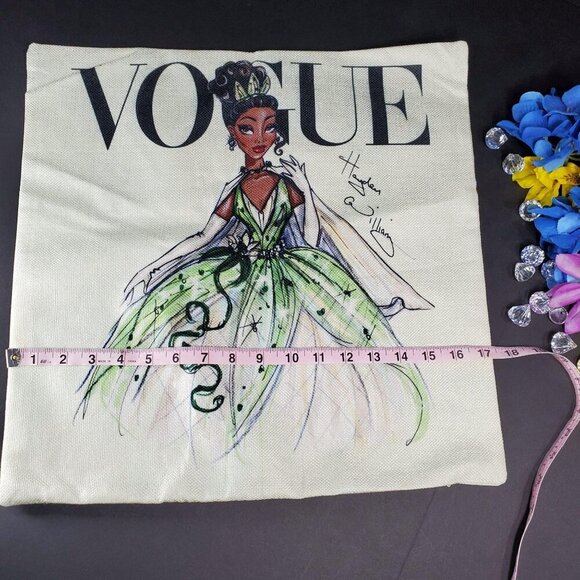 Tiana Princess Throw Pillowcase Frog Sham Accent Pillow Cushion Cover Home Decor - Picture 4 of 13